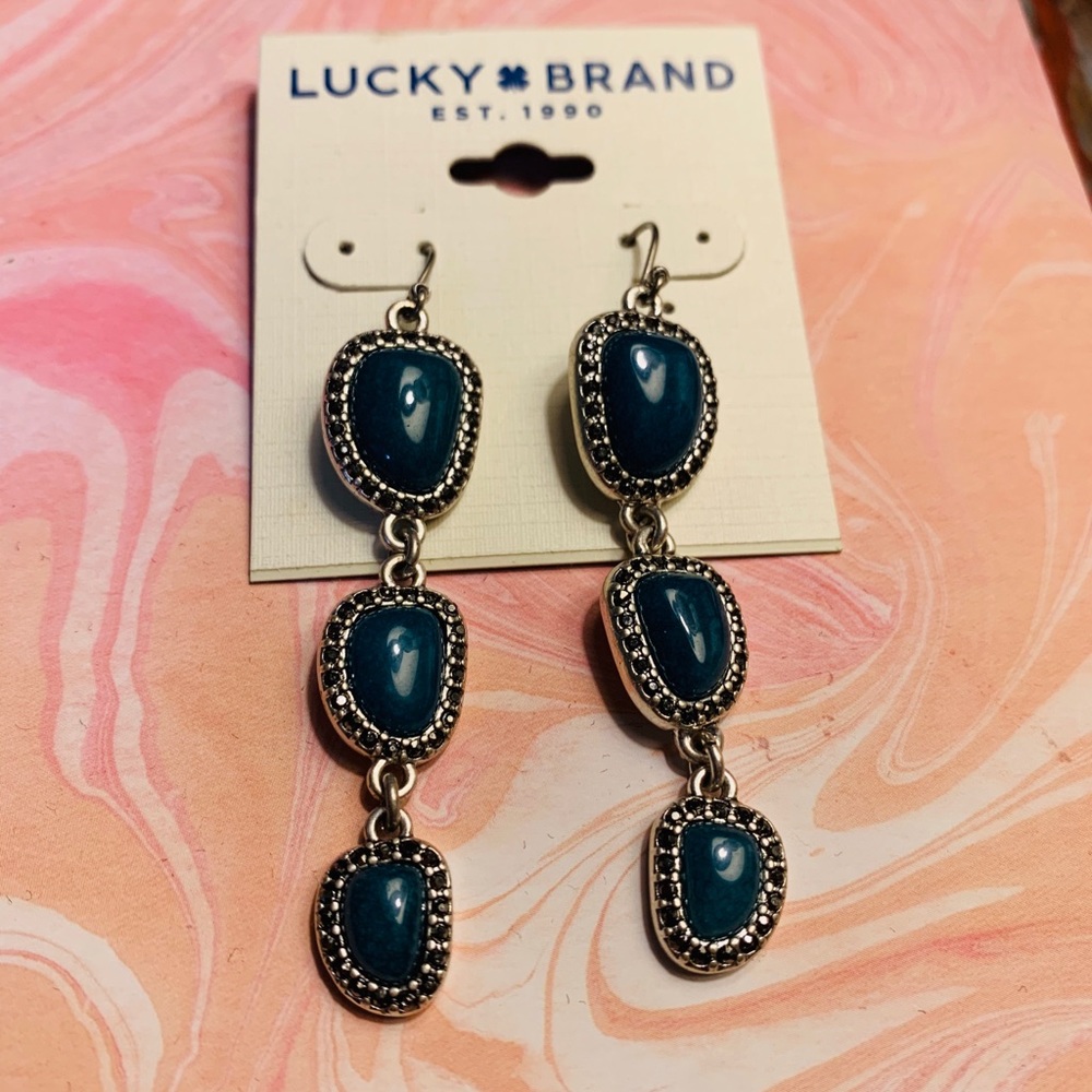 Lucky Brand Boho Turquoise Earrings